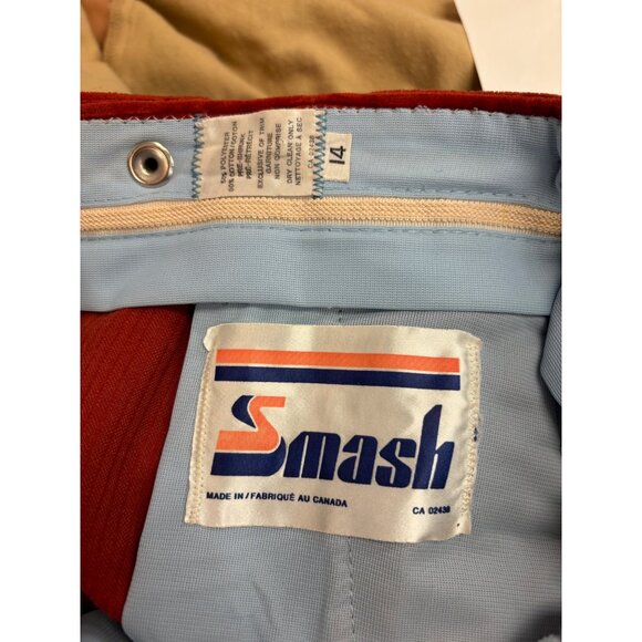 Women's Tan and Red Jacket - Picture 7 of 7